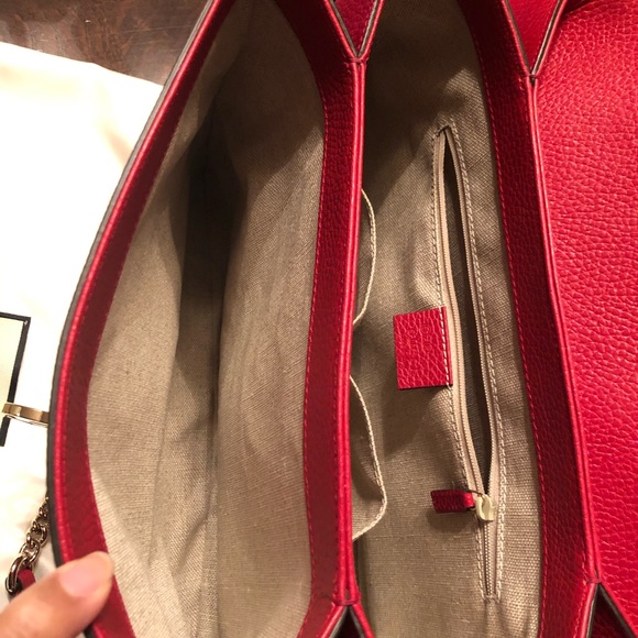 Gucci Interlocking G Satchel - Picture 6 of 13